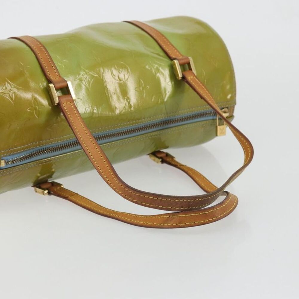 Louis Vuitton Bedford Handbag Monogram Vernis Green Patent_Leather Handbag - Picture 8 of 16